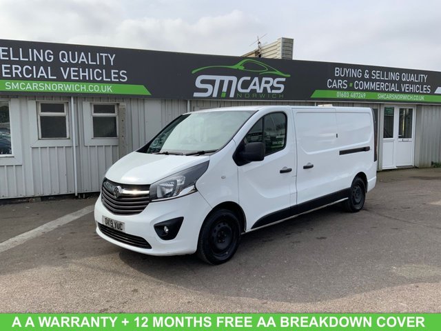 2019 VAUXHALL VIVARO 1.6 CDTI 2900 SPORTIVE PANEL VAN 5DR DIESEL MANUAL L2 H1 EURO... photo