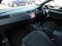 USED 2021 21 SEAT IBIZA 1.0 TSI XCELLENCE 5d 110 S/S 1 OWNER, FULL SEAT SERVICE HISTORY, SAT NAV, APPLE CARPLAY ANDROID AUTO & MIRROR LINK, 17 INCH DIAMOND CUT ALLOY WHEELS, DUAL ZONE CLIMATE CONTROL A/C, KEYLESS START & ENTRY, LEATHER / MICROSUEDE UPHOLSTERY, DAB RADIO, BLUETOOTH PHONE & MUSIC STREAMING, CRUISE CONTROL & SPEED LIMITER, FRONT ASSIST, AMBIENT LIGHTING, 6 SPEED MANUAL GEARBOX, START STOP, FRONT FOG LIGHTS, FULL LED HEADLIGHTS WITH DAYTIME RUNNING LIGHTS, SPORT SEATS, LEATHER MULTIFUNCTION STEERING WHEEL, ELECTRIC FOLDING MIRRORS