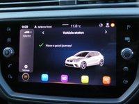 USED 2021 21 SEAT IBIZA 1.0 TSI XCELLENCE 5d 110 S/S 1 OWNER, FULL SEAT SERVICE HISTORY, SAT NAV, APPLE CARPLAY ANDROID AUTO & MIRROR LINK, 17 INCH DIAMOND CUT ALLOY WHEELS, DUAL ZONE CLIMATE CONTROL A/C, KEYLESS START & ENTRY, LEATHER / MICROSUEDE UPHOLSTERY, DAB RADIO, BLUETOOTH PHONE & MUSIC STREAMING, CRUISE CONTROL & SPEED LIMITER, FRONT ASSIST, AMBIENT LIGHTING, 6 SPEED MANUAL GEARBOX, START STOP, FRONT FOG LIGHTS, FULL LED HEADLIGHTS WITH DAYTIME RUNNING LIGHTS, SPORT SEATS, LEATHER MULTIFUNCTION STEERING WHEEL, ELECTRIC FOLDING MIRRORS