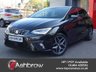 USED 2021 21 SEAT IBIZA 1.0 TSI XCELLENCE 5d 110 S/S 1 OWNER, FULL SEAT SERVICE HISTORY, SAT NAV, APPLE CARPLAY ANDROID AUTO & MIRROR LINK, 17 INCH DIAMOND CUT ALLOY WHEELS, DUAL ZONE CLIMATE CONTROL A/C, KEYLESS START & ENTRY, LEATHER / MICROSUEDE UPHOLSTERY, DAB RADIO, BLUETOOTH PHONE & MUSIC STREAMING, CRUISE CONTROL & SPEED LIMITER, FRONT ASSIST, AMBIENT LIGHTING, 6 SPEED MANUAL GEARBOX, START STOP, FRONT FOG LIGHTS, FULL LED HEADLIGHTS WITH DAYTIME RUNNING LIGHTS, SPORT SEATS, LEATHER MULTIFUNCTION STEERING WHEEL, ELECTRIC FOLDING MIRRORS