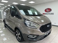 USED 2021 64 FORD TRANSIT CUSTOM 2.0 300 EcoBlue Active Panel Van 5dr Diesel Auto L1 H1 Euro 6 (s/s) (170 ps) 