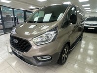 USED 2021 64 FORD TRANSIT CUSTOM 2.0 300 EcoBlue Active Panel Van 5dr Diesel Auto L1 H1 Euro 6 (s/s) (170 ps) 