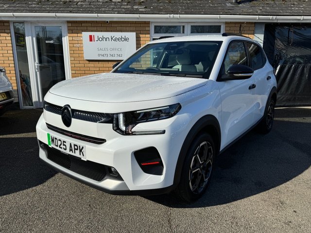 2025 CITROEN C3 STANDARD RANGE 44KWH MAX HATCHBACK 5DR ELECTRIC AUTO 7.4KW CHARGER 113 PS... photo