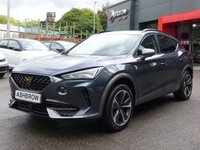 USED 2022 72 CUPRA FORMENTOR 1.5 TSI V1 5d 150 S/S FULL SERVICE HISTORY, 1 OWNER FROM NEW, SAT NAV, DIGITAL COCKPIT, WIRELESS FULL LINK FOR APPLE CARPLAY / ANDROID AUTO, WIRELESS PHONE CHARGER, DAB RADIO, BLUETOOTH, REAR PARKING SENSORS WITH DISPLAY, ADAPTIVE CRUISE CONTROL & SPEED LIMITER, LANE ASSIST, FRONT ASSIST, MANUAL 6 SPEED GEARBOX, 18 INCH ALLOYS, 1/2 LEATHER, KEYLESS, CLIMATE CONTROL, POWER FOLDING MIRRORS, LEATHER FLAT BOTTOM MFSW, AUTO LIGHTS & WIPERS, ILLUMINATING VANITY MIRRORS