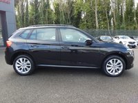 USED 2021 70 SKODA KAMIQ 1.0 TSI SE 5d 110 S/S 1 OWNER, FULL SERVICE HISTORY, SAT NAV, WIRELESS SMART LINK FOR APPLE CARPLAY / ANDROID AUTO, CRUISE CONTROL & SPEED LIMITER, REAR PARKING SENSORS WITH DISPLAY, 17 INCH ALLOY WHEELS, LED LIGHTS, LANE ASSIST, DAB RADIO, BLUETOOTH PHONE & MUSIC, 2x USB C PORTS, LIGHT & RAIN SENSORS, MANUAL 6 SPEED, LEATHER MULTIFUNCTION STEERING WHEEL, AIR CONDITIONING, FRONT ARM REST, ISO FIX, TRIP COMPUTER WITH DIGITAL SPEEDO, TEMPORARY SPARE WHEEL