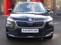 USED 2021 70 SKODA KAMIQ 1.0 TSI SE 5d 110 S/S 1 OWNER, FULL SERVICE HISTORY, SAT NAV, WIRELESS SMART LINK FOR APPLE CARPLAY / ANDROID AUTO, CRUISE CONTROL & SPEED LIMITER, REAR PARKING SENSORS WITH DISPLAY, 17 INCH ALLOY WHEELS, LED LIGHTS, LANE ASSIST, DAB RADIO, BLUETOOTH PHONE & MUSIC, 2x USB C PORTS, LIGHT & RAIN SENSORS, MANUAL 6 SPEED, LEATHER MULTIFUNCTION STEERING WHEEL, AIR CONDITIONING, FRONT ARM REST, ISO FIX, TRIP COMPUTER WITH DIGITAL SPEEDO, TEMPORARY SPARE WHEEL