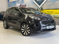 USED 2017 66 KIA SPORTAGE 1.7 CRDi 3 SUV 5 Door Diesel Manual Black Euro 6  +BLUETOOTH+CRUISE+REAR SENSORS+