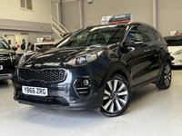 USED 2017 66 KIA SPORTAGE 1.7 CRDi 3 SUV 5 Door Diesel Manual Black Euro 6  +BLUETOOTH+CRUISE+REAR SENSORS+