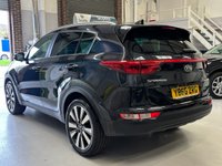 USED 2017 66 KIA SPORTAGE 1.7 CRDi 3 SUV 5 Door Diesel Manual Black Euro 6  +BLUETOOTH+CRUISE+REAR SENSORS+
