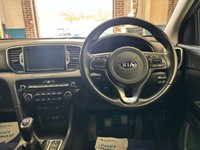 USED 2017 66 KIA SPORTAGE 1.7 CRDi 3 SUV 5 Door Diesel Manual Black Euro 6  +BLUETOOTH+CRUISE+REAR SENSORS+