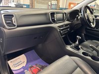 USED 2017 66 KIA SPORTAGE 1.7 CRDi 3 SUV 5 Door Diesel Manual Black Euro 6  +BLUETOOTH+CRUISE+REAR SENSORS+