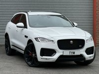 USED 2017 67 JAGUAR F-PACE 3.0 D300 V6 S SUV 5dr Diesel Auto AWD Euro 6 (s/s) (300 ps) WHITE+BLACKPACK+LOADED