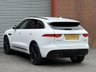 USED 2017 67 JAGUAR F-PACE 3.0 D300 V6 S SUV 5dr Diesel Auto AWD Euro 6 (s/s) (300 ps) WHITE+BLACKPACK+LOADED