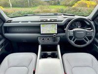 USED 2024 74 LAND ROVER DEFENDER 3.0 D350 MHEV X-Dynamic HSE SUV 5dr Diesel Auto 4WD Euro 6 (s/s) (300 ps) FULL WHITE LEATHER INTERIOR