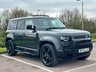 USED 2024 74 LAND ROVER DEFENDER 3.0 D350 MHEV X-Dynamic HSE SUV 5dr Diesel Auto 4WD Euro 6 (s/s) (300 ps) FULL WHITE LEATHER INTERIOR