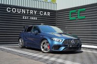 USED 2020 20 MERCEDES-BENZ A CLASS 2.0 A45 AMG S 8G-DCT 4MATIC+ Euro 6 (s/s) 5dr AMG rear spoiler, FMSH