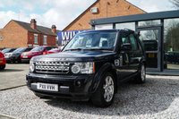 USED 2011 11 LAND ROVER DISCOVERY 4 3.0 SD V6 XS SUV 5dr Diesel CommandShift 4WD Euro 5 (245 ps) 