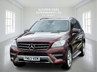 USED 2013 63 MERCEDES-BENZ M-CLASS 2.1 ML250 BlueTEC AMG Sport SUV 5dr Diesel G-Tronic 4WD Euro 6 (s/s) (204 ps) Auto_SUV_MClass_UlezFree