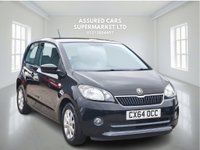 USED 2014 64 SKODA CITIGO 1.0 MPI GreenTech Elegance Hatchback 3dr Petrol Manual Euro 5 (s/s) (60 ps) LowMilage_1.0_Petrol_UlezFree