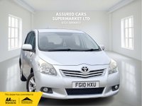 USED 2010 10 TOYOTA VERSO 1.6 V-Matic TR MPV 5dr Petrol Manual Euro 4 (132 ps) 7 Seats_Low Miles_Long MOT_1.6_Ulez
