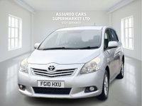 USED 2010 10 TOYOTA VERSO 1.6 V-Matic TR MPV 5dr Petrol Manual Euro 4 (132 ps) 7 Seats_Low Miles_Long MOT_1.6_Ulez