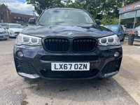 USED 2017 67 BMW X3 2.0 20d M Sport SUV 5dr Diesel Auto xDrive Euro 6 (s/s) (190 ps) HEATED LEATHER | REAR CAMERA