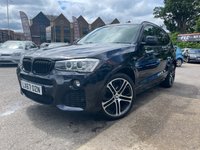 USED 2017 67 BMW X3 2.0 20d M Sport SUV 5dr Diesel Auto xDrive Euro 6 (s/s) (190 ps) HEATED LEATHER | REAR CAMERA