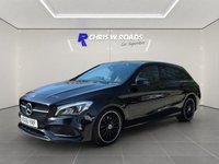 USED 2018 68 MERCEDES-BENZ CLA 2.0 CLA220 AMG Line Night Edition (Plus) Shooting Brake 5dr 7G-DCT 4MATIC  ** Night Pack + Pan Sunroof + Reverse Camera **