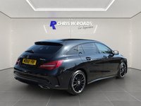 USED 2018 68 MERCEDES-BENZ CLA 2.0 CLA220 AMG Line Night Edition (Plus) Shooting Brake 5dr 7G-DCT 4MATIC  ** Night Pack + Pan Sunroof + Reverse Camera **