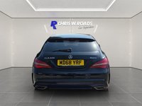 USED 2018 68 MERCEDES-BENZ CLA 2.0 CLA220 AMG Line Night Edition (Plus) Shooting Brake 5dr 7G-DCT 4MATIC  ** Night Pack + Pan Sunroof + Reverse Camera **