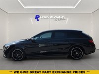 USED 2018 68 MERCEDES-BENZ CLA 2.0 CLA220 AMG Line Night Edition (Plus) Shooting Brake 5dr 7G-DCT 4MATIC  ** Night Pack + Pan Sunroof + Reverse Camera **