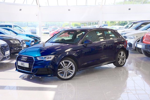 View our Audi A3 2.0 TFSI S line Hatchback 3dr Petrol S Tronic Euro 6 (s/s) (190 ps)