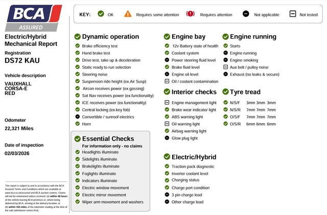 2022 VAUXHALL CORSA-E - Photo 9