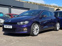 USED 2017 17 VOLKSWAGEN SCIROCCO 1.4 TSI GT Hatchback 3dr Petrol Manual Euro 6 (s/s) (125 ps) LOW MILES + SAT NAV + 1 OWNER + 360 SENSORS + FSH + AC