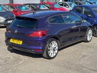 USED 2017 17 VOLKSWAGEN SCIROCCO 1.4 TSI GT Hatchback 3dr Petrol Manual Euro 6 (s/s) (125 ps) LOW MILES + SAT NAV + 1 OWNER + 360 SENSORS + FSH + AC