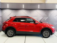 USED 2022 72 VOLKSWAGEN T-ROC 1.5 TSI Life SUV 5dr Petrol Manual Euro 6 (s/s) (150 ps) Kings Red | Black Interior | Digital Dashboard | Privacy Glass | ULEZ OK | Ultra Low Mileage