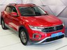 USED 2022 72 VOLKSWAGEN T-ROC 1.5 TSI Life SUV 5dr Petrol Manual Euro 6 (s/s) (150 ps) Kings Red | Black Interior | Digital Dashboard | Privacy Glass | ULEZ OK | Ultra Low Mileage