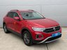 USED 2022 72 VOLKSWAGEN T-ROC 1.5 TSI Life SUV 5dr Petrol Manual Euro 6 (s/s) (150 ps) Kings Red | Black Interior | Digital Dashboard | Privacy Glass | ULEZ OK | Ultra Low Mileage