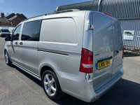 USED 2016 16 MERCEDES-BENZ VITO 2.1 119 CDI BlueTEC Sport Crew Van Double Cab 5dr Diesel G-Tronic+ RWD L2 Euro 6 (s/s) (LWB) (190 ps) NO VAT FSH (7 SERVICES) !!!! LOVELY 6 SEAT LWB AUTO CREW CAB !!!