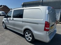 USED 2016 16 MERCEDES-BENZ VITO 2.1 119 CDI BlueTEC Sport Crew Van Double Cab 5dr Diesel G-Tronic+ RWD L2 Euro 6 (s/s) (LWB) (190 ps) NO VAT FSH (7 SERVICES) !!!! LOVELY 6 SEAT LWB AUTO CREW CAB !!!