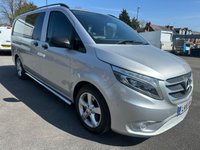 USED 2016 16 MERCEDES-BENZ VITO 2.1 119 CDI BlueTEC Sport Crew Van Double Cab 5dr Diesel G-Tronic+ RWD L2 Euro 6 (s/s) (LWB) (190 ps) NO VAT FSH (7 SERVICES) !!!! LOVELY 6 SEAT LWB AUTO CREW CAB !!!
