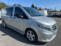 USED 2016 16 MERCEDES-BENZ VITO 2.1 119 CDI BlueTEC Sport Crew Van Double Cab 5dr Diesel G-Tronic+ RWD L2 Euro 6 (s/s) (LWB) (190 ps) NO VAT FSH (7 SERVICES) !!!! LOVELY 6 SEAT LWB AUTO CREW CAB !!!