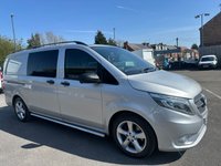 USED 2016 16 MERCEDES-BENZ VITO 2.1 119 CDI BlueTEC Sport Crew Van Double Cab 5dr Diesel G-Tronic+ RWD L2 Euro 6 (s/s) (LWB) (190 ps) NO VAT FSH (7 SERVICES) !!!! LOVELY 6 SEAT LWB AUTO CREW CAB !!!
