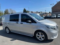 USED 2016 16 MERCEDES-BENZ VITO 2.1 119 CDI BlueTEC Sport Crew Van Double Cab 5dr Diesel G-Tronic+ RWD L2 Euro 6 (s/s) (LWB) (190 ps) NO VAT FSH (7 SERVICES) !!!! LOVELY 6 SEAT LWB AUTO CREW CAB !!!