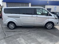 USED 2022 72 FORD TOURNEO CUSTOM 2.0 320 EcoBlue Titanium Minibus Double Cab 5dr Diesel Manual L2 Euro 6 (s/s) (130 ps) 
