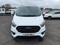 USED 2023 23 FORD TRANSIT CUSTOM 2.0 300 EcoBlue Limited Panel Van 5dr Diesel Manual L2 H1 Euro 6 (s/s) (130 ps) 