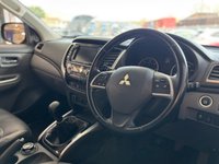 USED 2016 16 MITSUBISHI L200 2.4 DI-D DC Barbarian Pickup Double Cab 4dr Diesel Manual 4WD Euro 5 (178 ps)+2 KEYS+LEATHER HEATED SEATS+AIRCON+R/CAMERA+NAV+FOLDING MIRRORS+HISTORY+ALLOYS+USB+AUX+HPI CLEAR+ 2 KEYS+LEATHER HEATED SEATS+AIRCON+R/CAMERA+NAV+FOLDING MIRRORS+HISTORY+ALLOYS+USB+AUX+HPI CLEAR