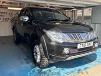 USED 2016 16 MITSUBISHI L200 2.4 DI-D DC Barbarian Pickup Double Cab 4dr Diesel Manual 4WD Euro 5 (178 ps)+2 KEYS+LEATHER HEATED SEATS+AIRCON+R/CAMERA+NAV+FOLDING MIRRORS+HISTORY+ALLOYS+USB+AUX+HPI CLEAR+ 2 KEYS+LEATHER HEATED SEATS+AIRCON+R/CAMERA+NAV+FOLDING MIRRORS+HISTORY+ALLOYS+USB+AUX+HPI CLEAR