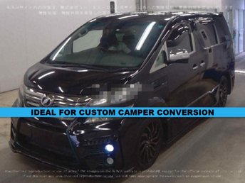 2010 TOYOTA VELLFIRE TOYOTA VELLFIRE 3.5 LITRE 4WD VERY LOW MILEAGE IDEAL FOR CUSTOM CAMPER CONVERSION  &pound;18995.00