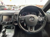 USED 2016 66 VOLKSWAGEN TOUAREG 3.0 TDI V6 BlueMotion Tech R-Line SUV 5dr Diesel Tiptronic 4WD Euro 6 (s/s) (262 ps) FANTASTIC SERVICE HISTORY 2 KEYS BOOK PACK SERVICED IF REQUIRED AND A MINIMUM OF 9 MONTHS MOT WITHIN THE SALE